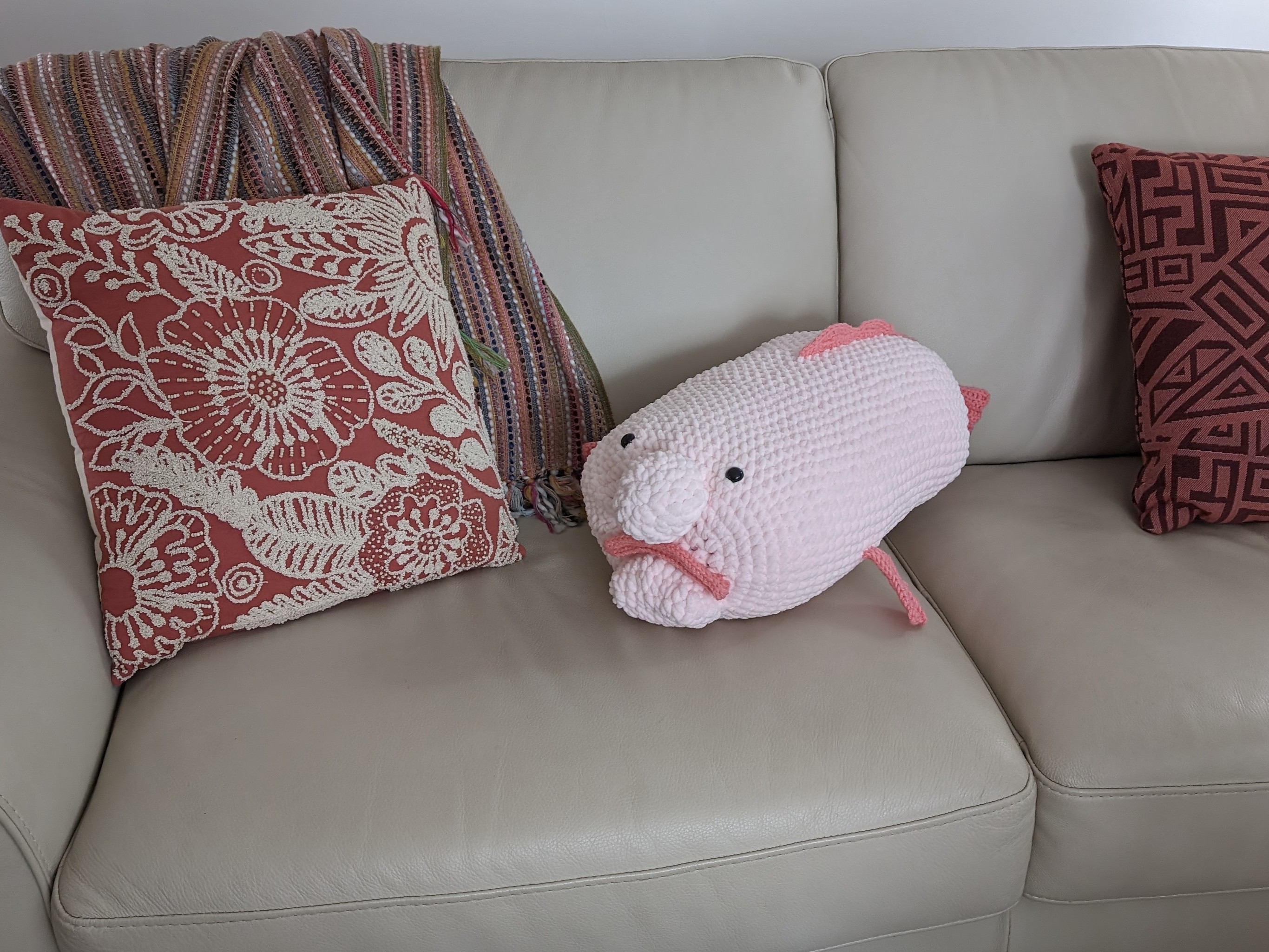 Blobfish Cushion